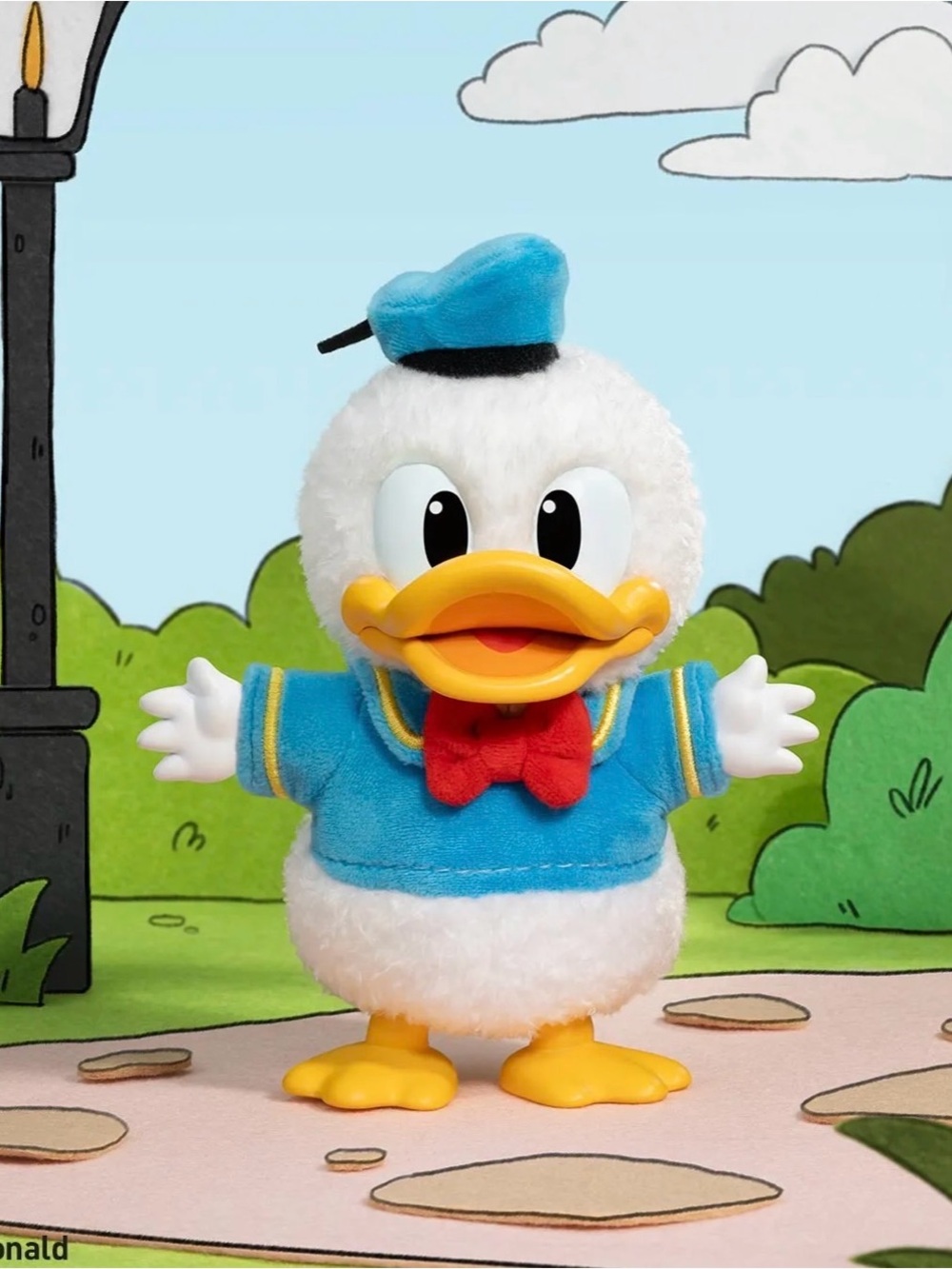 Disney x POP MART,Donald Duck Keychain